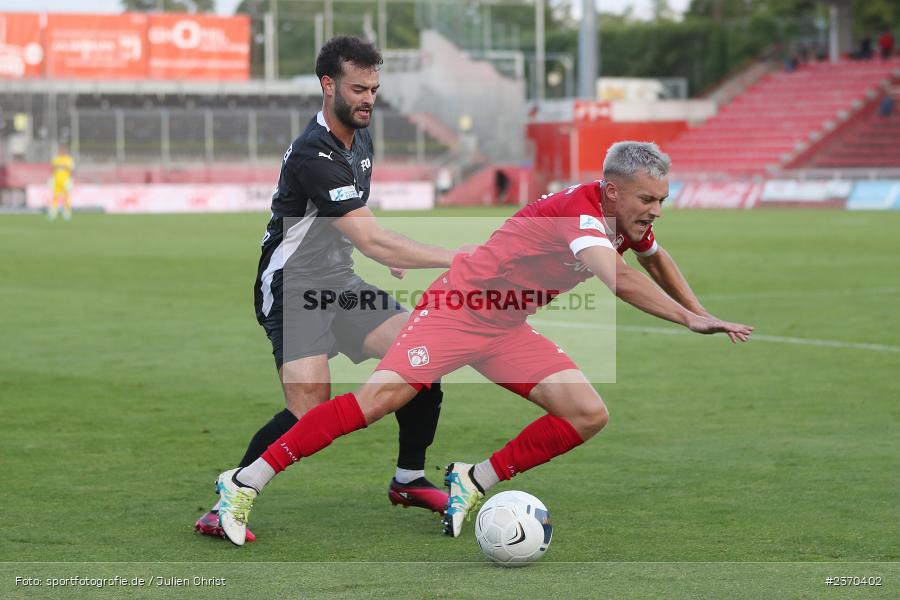 Thomas Haas, AKON Arena, Würzburg, 21.07.2023, sport, action, BFV, Fussball, Saison 2023/2024, Regionalliga Bayern, FCM, FWK, FC Memmingen, FC Würzburger Kickers - Bild-ID: 2370402