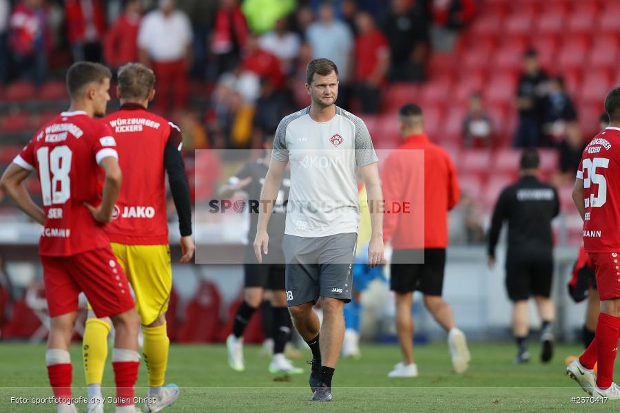 Daniel Bernhardt, AKON Arena, Würzburg, 21.07.2023, sport, action, BFV, Fussball, Saison 2023/2024, Regionalliga Bayern, FCM, FWK, FC Memmingen, FC Würzburger Kickers - Bild-ID: 2370417