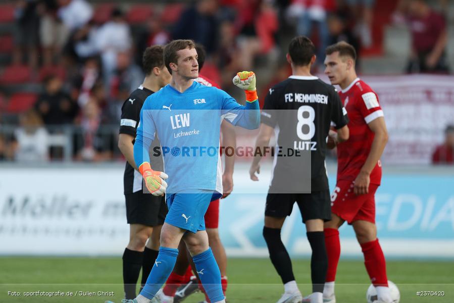 Tobias Werdich, AKON Arena, Würzburg, 21.07.2023, sport, action, BFV, Fussball, Saison 2023/2024, Regionalliga Bayern, FCM, FWK, FC Memmingen, FC Würzburger Kickers - Bild-ID: 2370420
