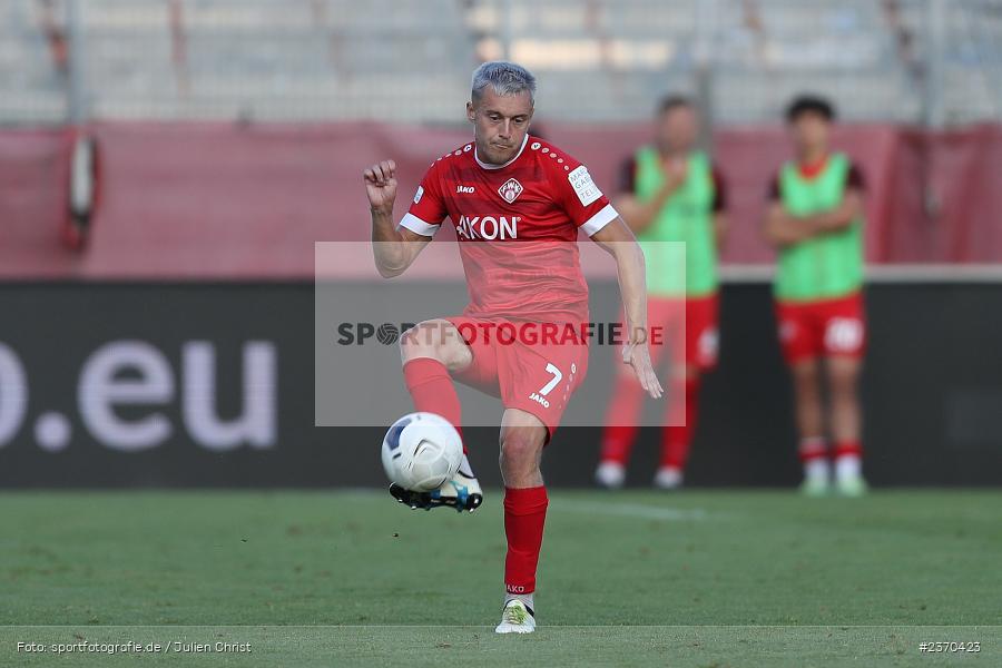 Thomas Haas, AKON Arena, Würzburg, 21.07.2023, sport, action, BFV, Fussball, Saison 2023/2024, Regionalliga Bayern, FCM, FWK, FC Memmingen, FC Würzburger Kickers - Bild-ID: 2370423