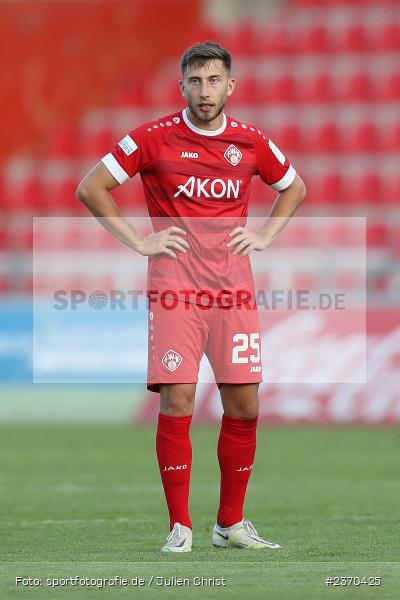 Dominik Meisel, AKON Arena, Würzburg, 21.07.2023, sport, action, BFV, Fussball, Saison 2023/2024, Regionalliga Bayern, FCM, FWK, FC Memmingen, FC Würzburger Kickers - Bild-ID: 2370425