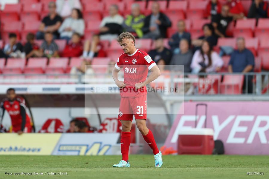 Tim Littmann, AKON Arena, Würzburg, 21.07.2023, sport, action, BFV, Fussball, Saison 2023/2024, Regionalliga Bayern, FCM, FWK, FC Memmingen, FC Würzburger Kickers - Bild-ID: 2370432