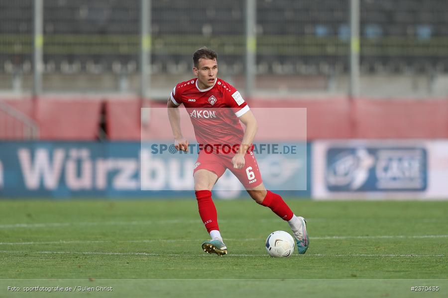 Marius Wegmann, AKON Arena, Würzburg, 21.07.2023, sport, action, BFV, Fussball, Saison 2023/2024, Regionalliga Bayern, FCM, FWK, FC Memmingen, FC Würzburger Kickers - Bild-ID: 2370435