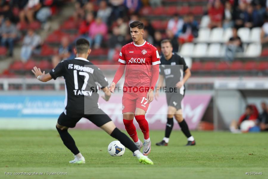Ivan Franjic, AKON Arena, Würzburg, 21.07.2023, sport, action, BFV, Fussball, Saison 2023/2024, Regionalliga Bayern, FCM, FWK, FC Memmingen, FC Würzburger Kickers - Bild-ID: 2370445