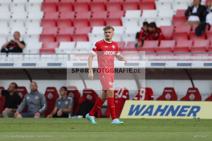 Tim Littmann, AKON Arena, Würzburg, 21.07.2023, sport, action, BFV, Fussball, Saison 2023/2024, Regionalliga Bayern, FCM, FWK, FC Memmingen, FC Würzburger Kickers - Bild-ID: 2370447