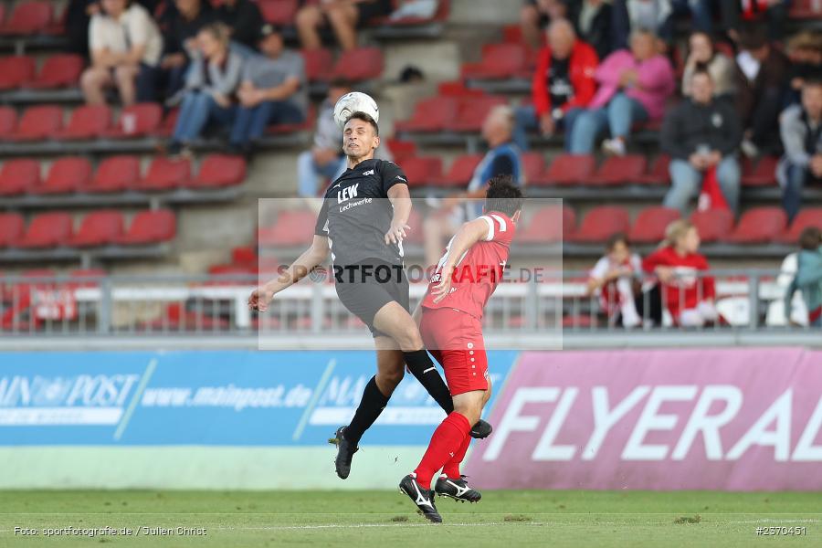 Micha Bareis, AKON Arena, Würzburg, 21.07.2023, sport, action, BFV, Fussball, Saison 2023/2024, Regionalliga Bayern, FCM, FWK, FC Memmingen, FC Würzburger Kickers - Bild-ID: 2370451