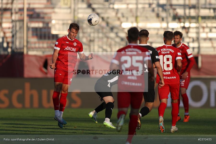 Marius Wegmann, AKON Arena, Würzburg, 21.07.2023, sport, action, BFV, Fussball, Saison 2023/2024, Regionalliga Bayern, FCM, FWK, FC Memmingen, FC Würzburger Kickers - Bild-ID: 2370453