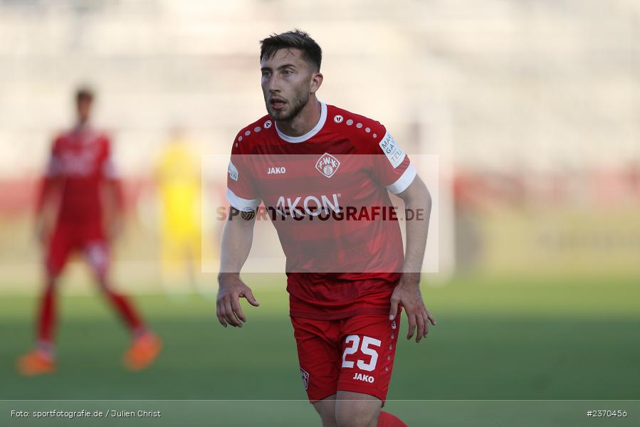 Dominik Meisel, AKON Arena, Würzburg, 21.07.2023, sport, action, BFV, Fussball, Saison 2023/2024, Regionalliga Bayern, FCM, FWK, FC Memmingen, FC Würzburger Kickers - Bild-ID: 2370456