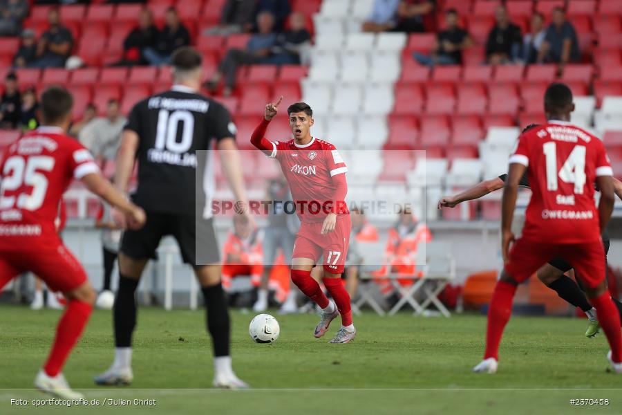 Ivan Franjic, AKON Arena, Würzburg, 21.07.2023, sport, action, BFV, Fussball, Saison 2023/2024, Regionalliga Bayern, FCM, FWK, FC Memmingen, FC Würzburger Kickers - Bild-ID: 2370458