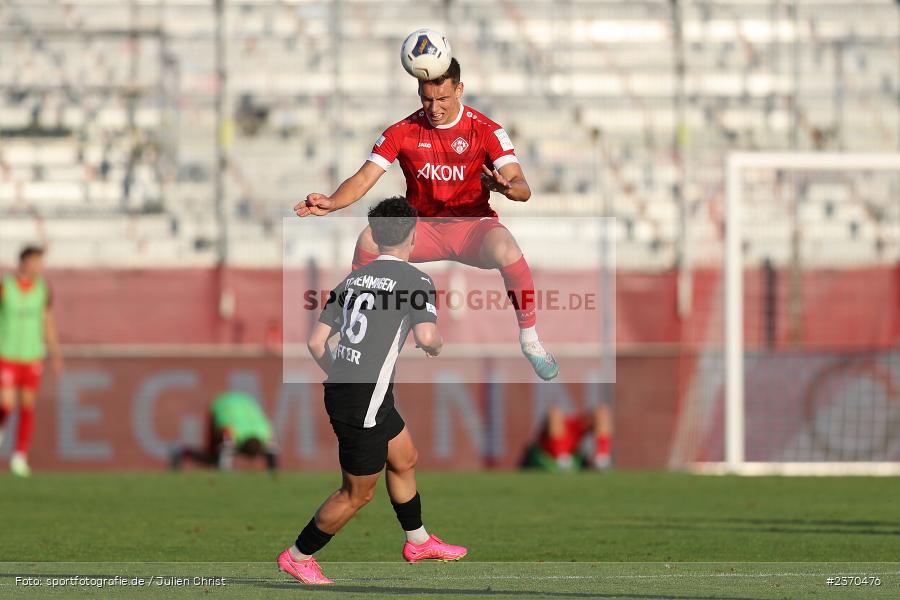 Marius Wegmann, AKON Arena, Würzburg, 21.07.2023, sport, action, BFV, Fussball, Saison 2023/2024, Regionalliga Bayern, FCM, FWK, FC Memmingen, FC Würzburger Kickers - Bild-ID: 2370476