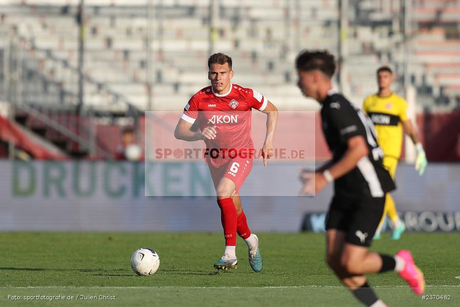 Marius Wegmann, AKON Arena, Würzburg, 21.07.2023, sport, action, BFV, Fussball, Saison 2023/2024, Regionalliga Bayern, FCM, FWK, FC Memmingen, FC Würzburger Kickers - Bild-ID: 2370482