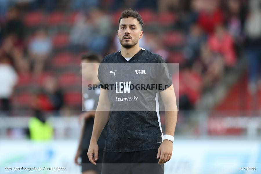 David Bauer, AKON Arena, Würzburg, 21.07.2023, sport, action, BFV, Fussball, Saison 2023/2024, Regionalliga Bayern, FCM, FWK, FC Memmingen, FC Würzburger Kickers - Bild-ID: 2370485