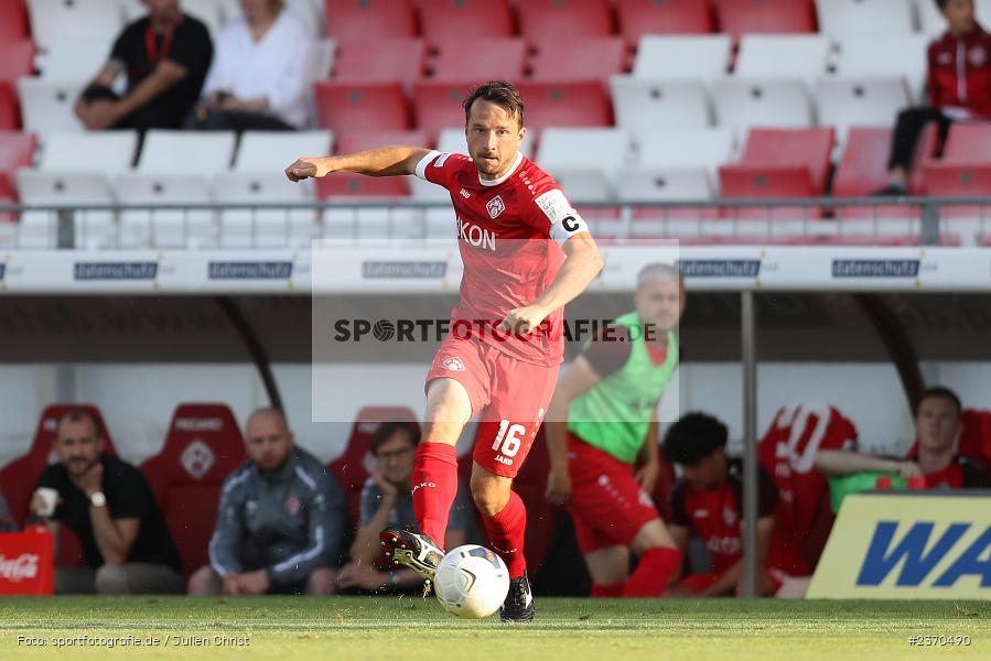 Peter Kurzweg, AKON Arena, Würzburg, 21.07.2023, sport, action, BFV, Fussball, Saison 2023/2024, Regionalliga Bayern, FCM, FWK, FC Memmingen, FC Würzburger Kickers - Bild-ID: 2370490