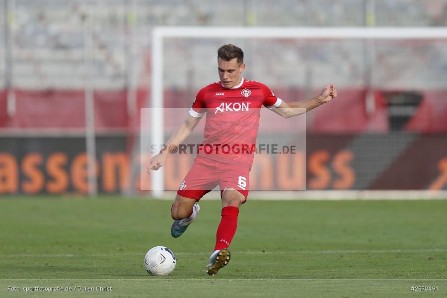 Marius Wegmann, AKON Arena, Würzburg, 21.07.2023, sport, action, BFV, Fussball, Saison 2023/2024, Regionalliga Bayern, FCM, FWK, FC Memmingen, FC Würzburger Kickers - Bild-ID: 2370491