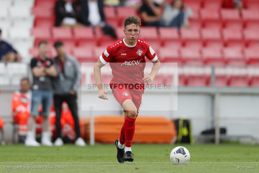 Fabian Wessig, AKON Arena, Würzburg, 21.07.2023, sport, action, BFV, Fussball, Saison 2023/2024, Regionalliga Bayern, FCM, FWK, FC Memmingen, FC Würzburger Kickers - Bild-ID: 2370496