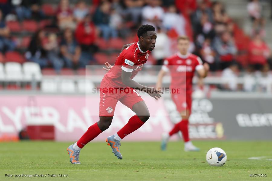 Benjika Caciel, AKON Arena, Würzburg, 21.07.2023, sport, action, BFV, Fussball, Saison 2023/2024, Regionalliga Bayern, FCM, FWK, FC Memmingen, FC Würzburger Kickers - Bild-ID: 2370502
