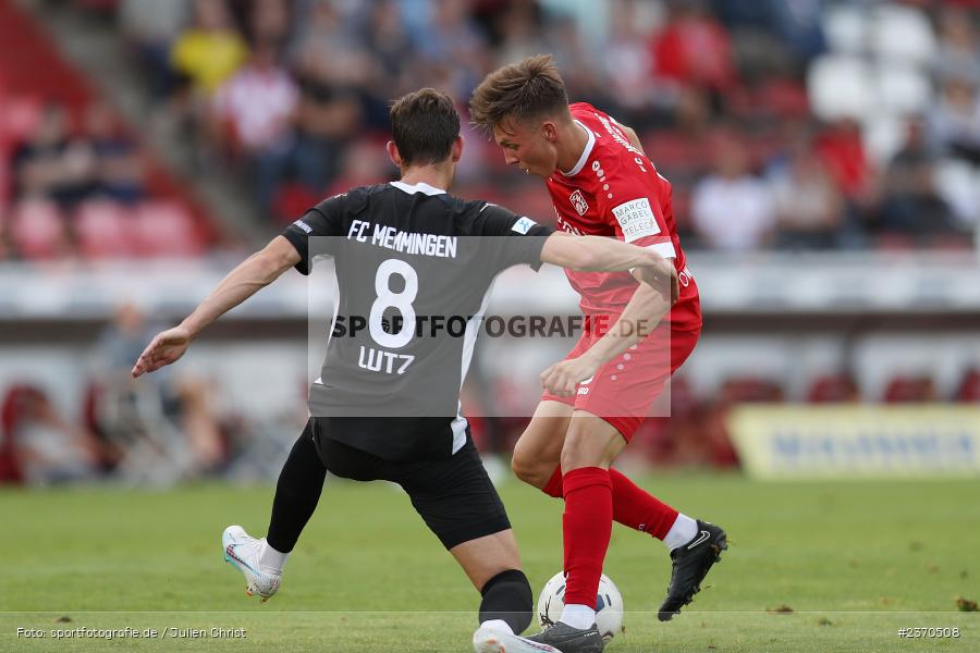 Fabian Wessig, AKON Arena, Würzburg, 21.07.2023, sport, action, BFV, Fussball, Saison 2023/2024, Regionalliga Bayern, FCM, FWK, FC Memmingen, FC Würzburger Kickers - Bild-ID: 2370508