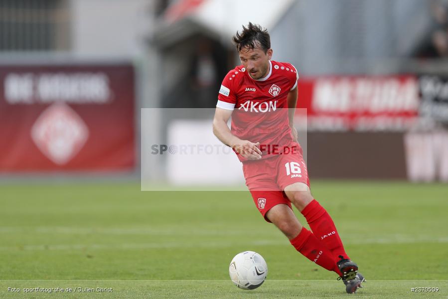 Peter Kurzweg, AKON Arena, Würzburg, 21.07.2023, sport, action, BFV, Fussball, Saison 2023/2024, Regionalliga Bayern, FCM, FWK, FC Memmingen, FC Würzburger Kickers - Bild-ID: 2370509