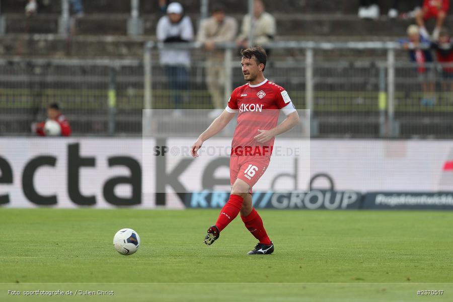 Peter Kurzweg, AKON Arena, Würzburg, 21.07.2023, sport, action, BFV, Fussball, Saison 2023/2024, Regionalliga Bayern, FCM, FWK, FC Memmingen, FC Würzburger Kickers - Bild-ID: 2370517