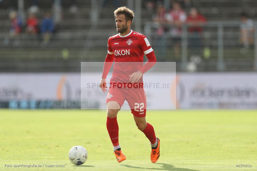 Daniel Hägele, AKON Arena, Würzburg, 21.07.2023, sport, action, BFV, Fussball, Saison 2023/2024, Regionalliga Bayern, FCM, FWK, FC Memmingen, FC Würzburger Kickers - Bild-ID: 2370536