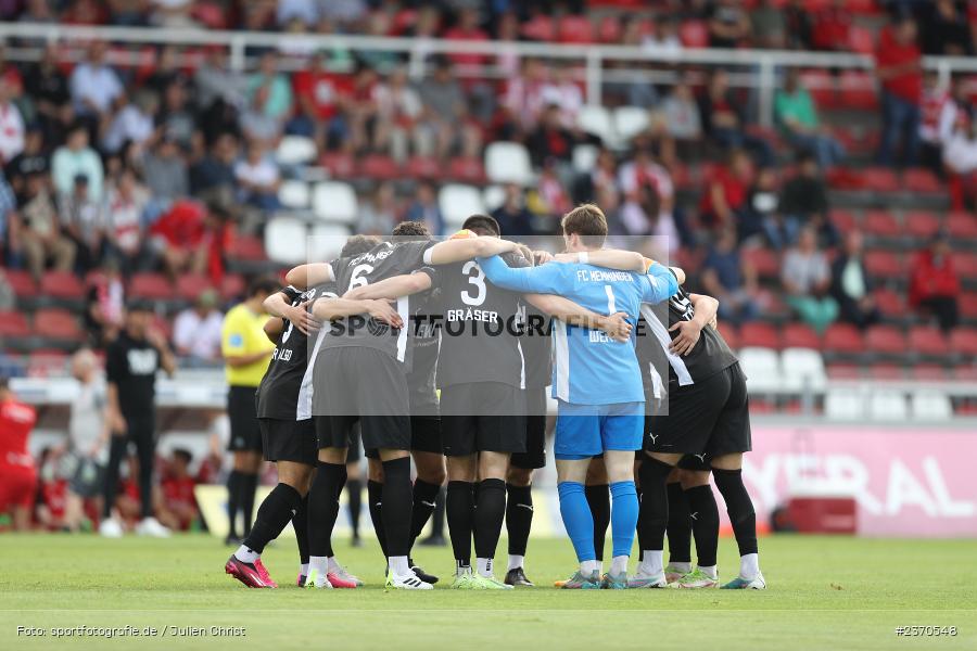 Mannschaftskreis, AKON Arena, Würzburg, 21.07.2023, sport, action, BFV, Fussball, Saison 2023/2024, Regionalliga Bayern, FCM, FWK, FC Memmingen, FC Würzburger Kickers - Bild-ID: 2370548 Mannschaftskreis, AKON Arena, Würzburg, 21.07.2023, sport, action, BFV, Fussball, Saison 2023/2024, Regionalliga Bayern, FCM, FWK, FC Memmingen, FC Würzburger Kickers - Bild-ID: 2370548