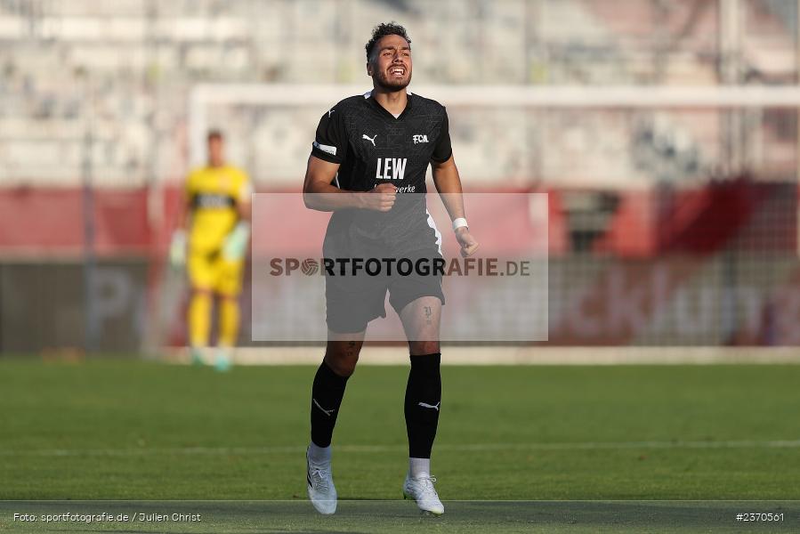David Bauer, AKON Arena, Würzburg, 21.07.2023, sport, action, BFV, Fussball, Saison 2023/2024, Regionalliga Bayern, FCM, FWK, FC Memmingen, FC Würzburger Kickers - Bild-ID: 2370561