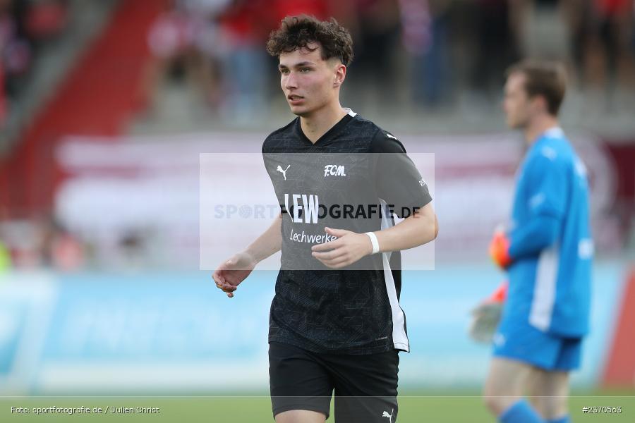 Janis Peter, AKON Arena, Würzburg, 21.07.2023, sport, action, BFV, Fussball, Saison 2023/2024, Regionalliga Bayern, FCM, FWK, FC Memmingen, FC Würzburger Kickers - Bild-ID: 2370563