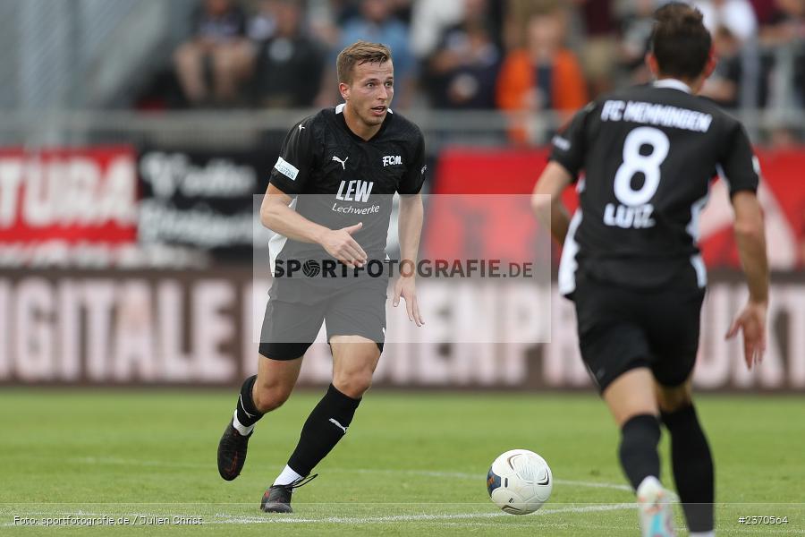 Pascal Maier, AKON Arena, Würzburg, 21.07.2023, sport, action, BFV, Fussball, Saison 2023/2024, Regionalliga Bayern, FCM, FWK, FC Memmingen, FC Würzburger Kickers - Bild-ID: 2370564