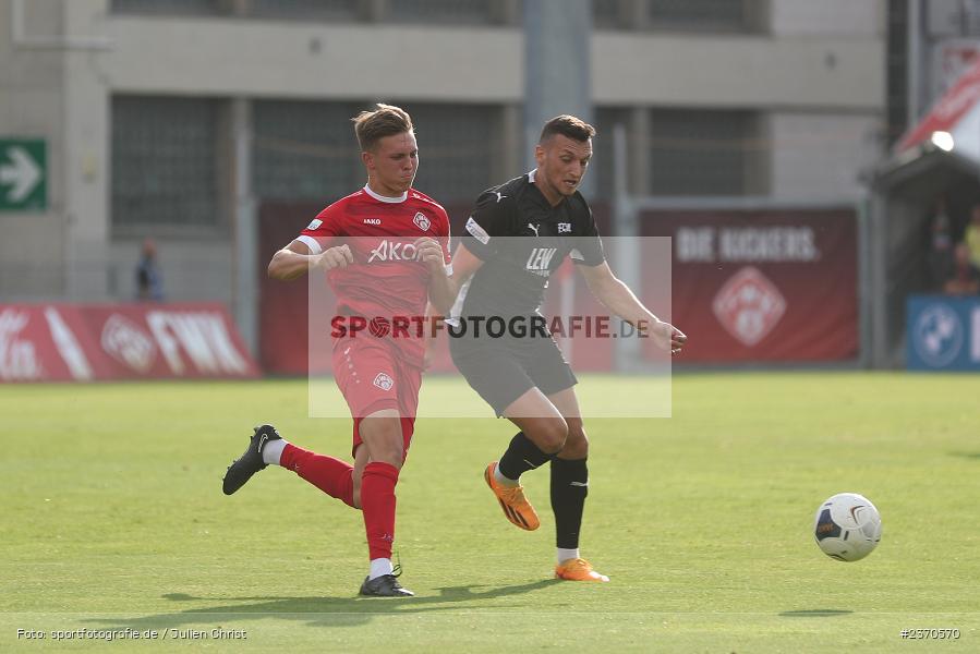 Fabian Wessig, AKON Arena, Würzburg, 21.07.2023, sport, action, BFV, Fussball, Saison 2023/2024, Regionalliga Bayern, FCM, FWK, FC Memmingen, FC Würzburger Kickers - Bild-ID: 2370570