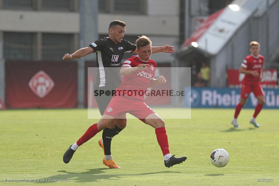 Fabian Wessig, AKON Arena, Würzburg, 21.07.2023, sport, action, BFV, Fussball, Saison 2023/2024, Regionalliga Bayern, FCM, FWK, FC Memmingen, FC Würzburger Kickers - Bild-ID: 2370571