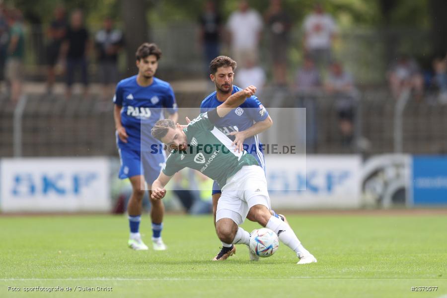 Clay Verkaj, Sachs-Stadion, Schweinfurt, 22.07.2023, sport, action, BFV, Fussball, Saison 2023/2024, Regionalliga Bayern, SVA, FCS, SV Viktoria Aschaffenburg, 1. FC Schweinfurt 1905 - Bild-ID: 2370577 Clay Verkaj, Sachs-Stadion, Schweinfurt, 22.07.2023, sport, action, BFV, Fussball, Saison 2023/2024, Regionalliga Bayern, SVA, FCS, SV Viktoria Aschaffenburg, 1. FC Schweinfurt 1905 - Bild-ID: 2370577