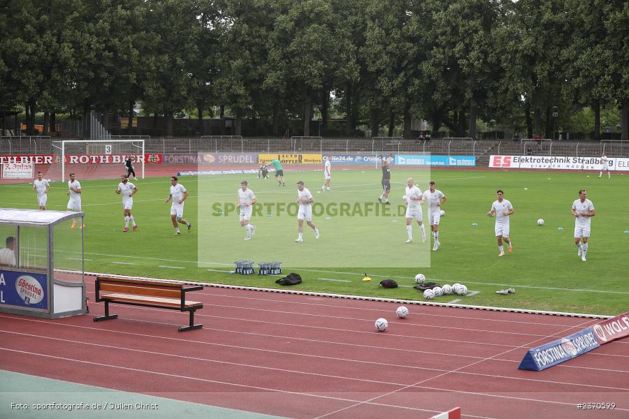 Sachs-Stadion, Schweinfurt, 22.07.2023, sport, action, BFV, Fussball, Saison 2023/2024, Regionalliga Bayern, SVA, FCS, SV Viktoria Aschaffenburg, 1. FC Schweinfurt 1905 - Bild-ID: 2370599