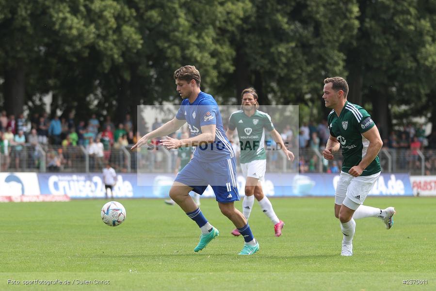 Florian Pieper, Sachs-Stadion, Schweinfurt, 22.07.2023, sport, action, BFV, Fussball, Saison 2023/2024, Regionalliga Bayern, SVA, FCS, SV Viktoria Aschaffenburg, 1. FC Schweinfurt 1905 - Bild-ID: 2370611 Florian Pieper, Sachs-Stadion, Schweinfurt, 22.07.2023, sport, action, BFV, Fussball, Saison 2023/2024, Regionalliga Bayern, SVA, FCS, SV Viktoria Aschaffenburg, 1. FC Schweinfurt 1905 - Bild-ID: 2370611