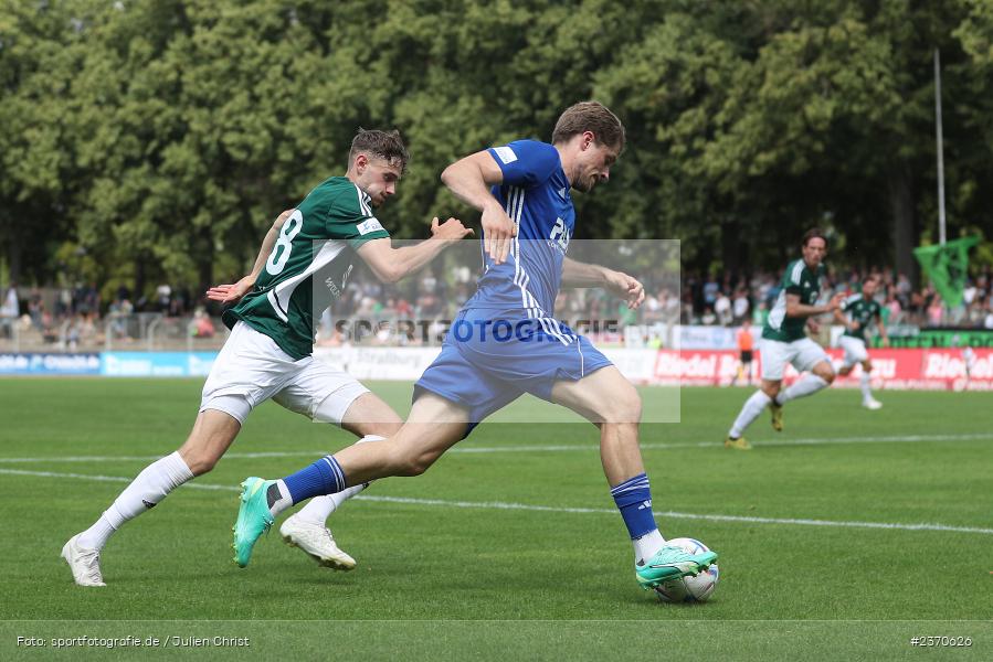 Florian Pieper, Sachs-Stadion, Schweinfurt, 22.07.2023, sport, action, BFV, Fussball, Saison 2023/2024, Regionalliga Bayern, SVA, FCS, SV Viktoria Aschaffenburg, 1. FC Schweinfurt 1905 - Bild-ID: 2370626 Florian Pieper, Sachs-Stadion, Schweinfurt, 22.07.2023, sport, action, BFV, Fussball, Saison 2023/2024, Regionalliga Bayern, SVA, FCS, SV Viktoria Aschaffenburg, 1. FC Schweinfurt 1905 - Bild-ID: 2370626