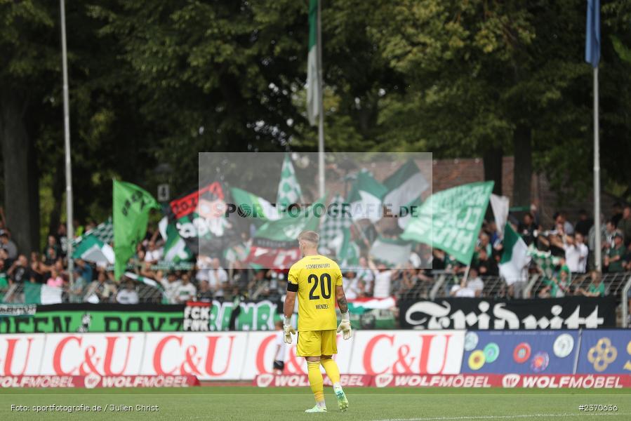 Lukas Wenzel, Sachs-Stadion, Schweinfurt, 22.07.2023, sport, action, BFV, Fussball, Saison 2023/2024, Regionalliga Bayern, SVA, FCS, SV Viktoria Aschaffenburg, 1. FC Schweinfurt 1905 - Bild-ID: 2370636 Lukas Wenzel, Sachs-Stadion, Schweinfurt, 22.07.2023, sport, action, BFV, Fussball, Saison 2023/2024, Regionalliga Bayern, SVA, FCS, SV Viktoria Aschaffenburg, 1. FC Schweinfurt 1905 - Bild-ID: 2370636