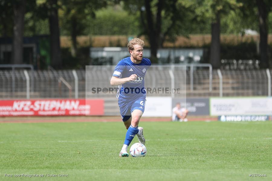 Roberto Desch, Sachs-Stadion, Schweinfurt, 22.07.2023, sport, action, BFV, Fussball, Saison 2023/2024, Regionalliga Bayern, SVA, FCS, SV Viktoria Aschaffenburg, 1. FC Schweinfurt 1905 - Bild-ID: 2370644
