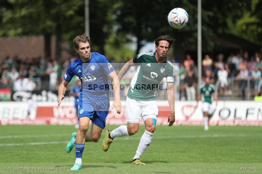 Florian Pieper, Sachs-Stadion, Schweinfurt, 22.07.2023, sport, action, BFV, Fussball, Saison 2023/2024, Regionalliga Bayern, SVA, FCS, SV Viktoria Aschaffenburg, 1. FC Schweinfurt 1905 - Bild-ID: 2370646 Florian Pieper, Sachs-Stadion, Schweinfurt, 22.07.2023, sport, action, BFV, Fussball, Saison 2023/2024, Regionalliga Bayern, SVA, FCS, SV Viktoria Aschaffenburg, 1. FC Schweinfurt 1905 - Bild-ID: 2370646