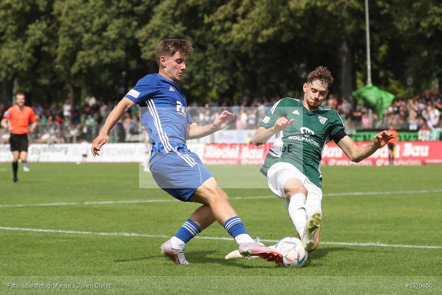 Lars Kleiner, Sachs-Stadion, Schweinfurt, 22.07.2023, sport, action, BFV, Fussball, Saison 2023/2024, Regionalliga Bayern, SVA, FCS, SV Viktoria Aschaffenburg, 1. FC Schweinfurt 1905 - Bild-ID: 2370650 Lars Kleiner, Sachs-Stadion, Schweinfurt, 22.07.2023, sport, action, BFV, Fussball, Saison 2023/2024, Regionalliga Bayern, SVA, FCS, SV Viktoria Aschaffenburg, 1. FC Schweinfurt 1905 - Bild-ID: 2370650