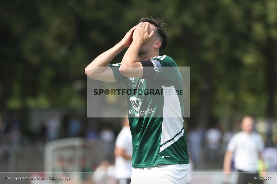 Nils Benedikt Piwernetz, Sachs-Stadion, Schweinfurt, 22.07.2023, sport, action, BFV, Fussball, Saison 2023/2024, Regionalliga Bayern, SVA, FCS, SV Viktoria Aschaffenburg, 1. FC Schweinfurt 1905 - Bild-ID: 2370657
