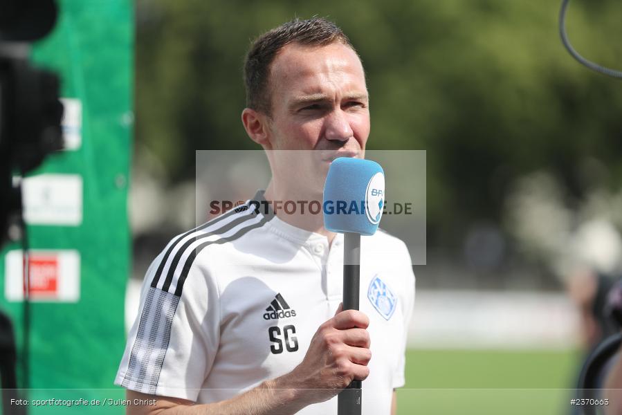 Simon Goldhammer, Sachs-Stadion, Schweinfurt, 22.07.2023, sport, action, BFV, Fussball, Saison 2023/2024, Regionalliga Bayern, SVA, FCS, SV Viktoria Aschaffenburg, 1. FC Schweinfurt 1905 - Bild-ID: 2370663