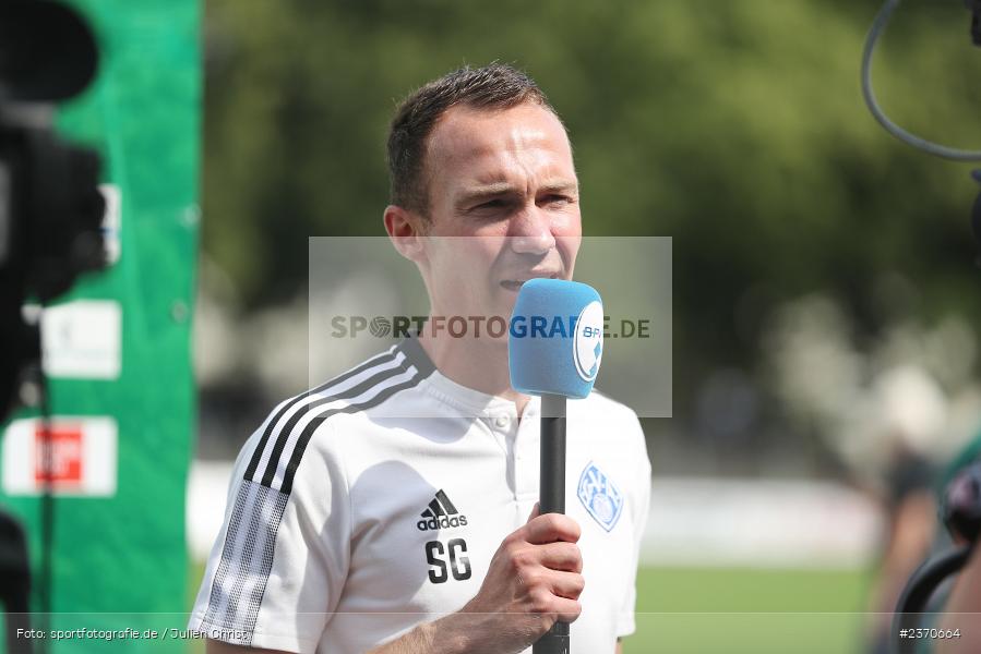 Simon Goldhammer, Sachs-Stadion, Schweinfurt, 22.07.2023, sport, action, BFV, Fussball, Saison 2023/2024, Regionalliga Bayern, SVA, FCS, SV Viktoria Aschaffenburg, 1. FC Schweinfurt 1905 - Bild-ID: 2370664