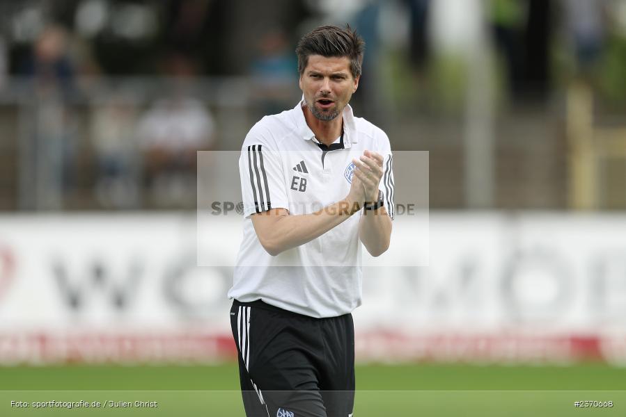 Ersan Banbal, Sachs-Stadion, Schweinfurt, 22.07.2023, sport, action, BFV, Fussball, Saison 2023/2024, Regionalliga Bayern, SVA, FCS, SV Viktoria Aschaffenburg, 1. FC Schweinfurt 1905 - Bild-ID: 2370668