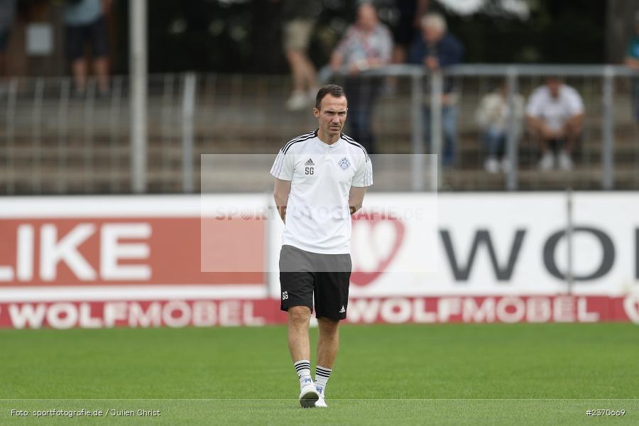 Simon Goldhammer, Sachs-Stadion, Schweinfurt, 22.07.2023, sport, action, BFV, Fussball, Saison 2023/2024, Regionalliga Bayern, SVA, FCS, SV Viktoria Aschaffenburg, 1. FC Schweinfurt 1905 - Bild-ID: 2370669