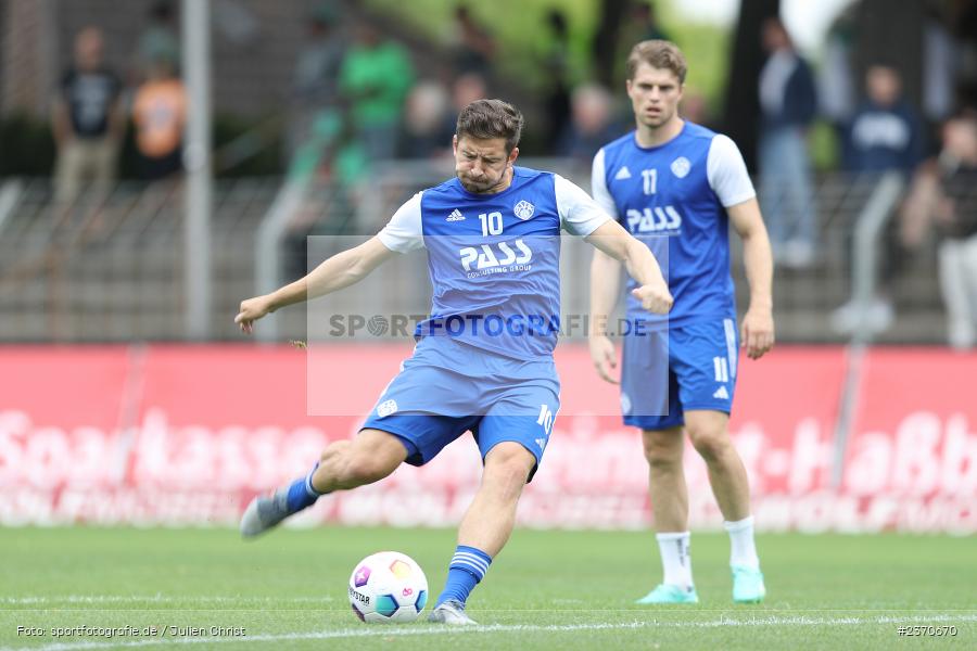 Benjamin Baier, Sachs-Stadion, Schweinfurt, 22.07.2023, sport, action, BFV, Fussball, Saison 2023/2024, Regionalliga Bayern, SVA, FCS, SV Viktoria Aschaffenburg, 1. FC Schweinfurt 1905 - Bild-ID: 2370670
