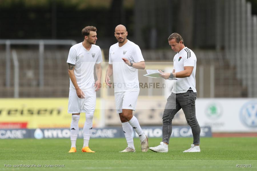 Marc Reitmaier, Sachs-Stadion, Schweinfurt, 22.07.2023, sport, action, BFV, Fussball, Saison 2023/2024, Regionalliga Bayern, SVA, FCS, SV Viktoria Aschaffenburg, 1. FC Schweinfurt 1905 - Bild-ID: 2370673