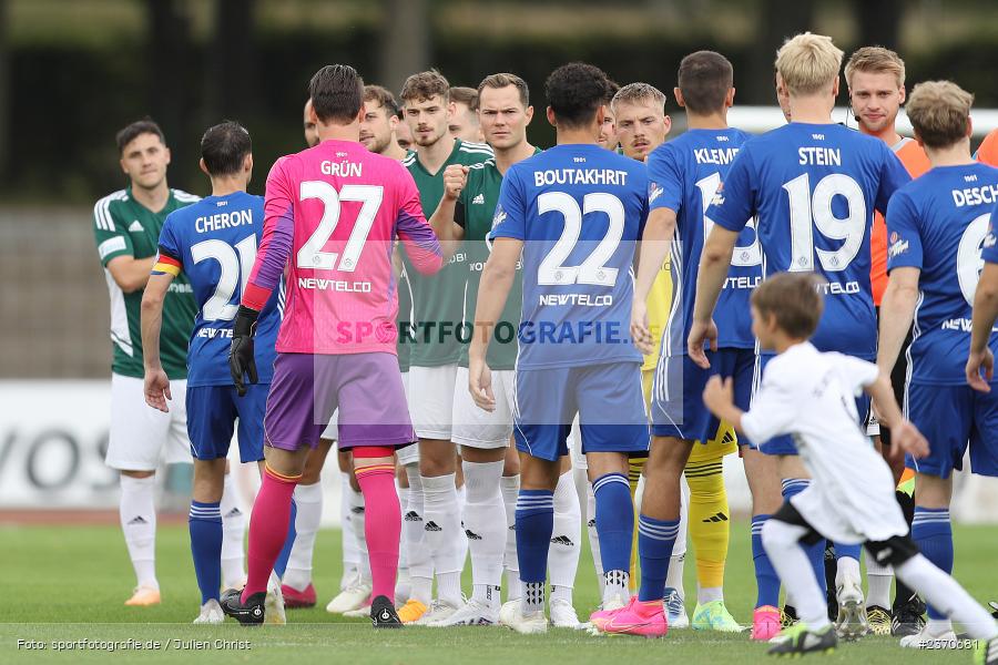 Marc Hänschke, Sachs-Stadion, Schweinfurt, 22.07.2023, sport, action, BFV, Fussball, Saison 2023/2024, Regionalliga Bayern, SVA, FCS, SV Viktoria Aschaffenburg, 1. FC Schweinfurt 1905 - Bild-ID: 2370681 Marc Hänschke, Sachs-Stadion, Schweinfurt, 22.07.2023, sport, action, BFV, Fussball, Saison 2023/2024, Regionalliga Bayern, SVA, FCS, SV Viktoria Aschaffenburg, 1. FC Schweinfurt 1905 - Bild-ID: 2370681