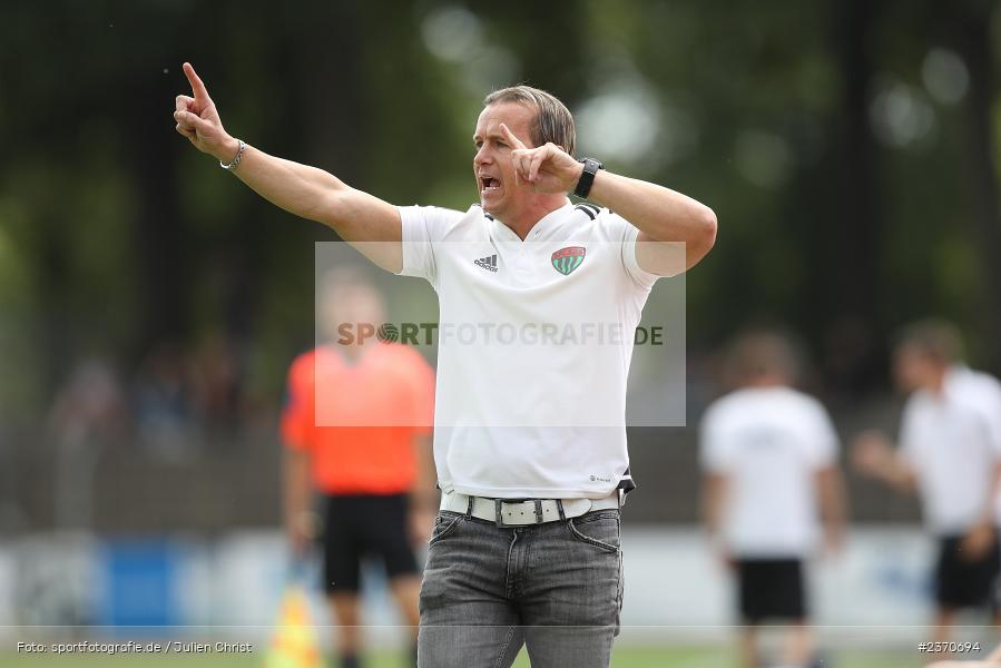 Marc Reitmaier, Sachs-Stadion, Schweinfurt, 22.07.2023, sport, action, BFV, Fussball, Saison 2023/2024, Regionalliga Bayern, SVA, FCS, SV Viktoria Aschaffenburg, 1. FC Schweinfurt 1905 - Bild-ID: 2370694