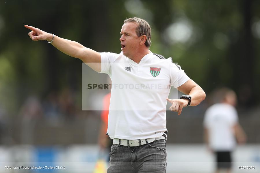 Marc Reitmaier, Sachs-Stadion, Schweinfurt, 22.07.2023, sport, action, BFV, Fussball, Saison 2023/2024, Regionalliga Bayern, SVA, FCS, SV Viktoria Aschaffenburg, 1. FC Schweinfurt 1905 - Bild-ID: 2370695