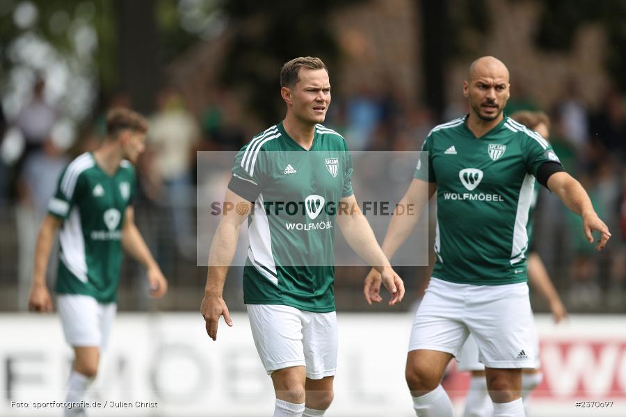 Marc Hänschke, Sachs-Stadion, Schweinfurt, 22.07.2023, sport, action, BFV, Fussball, Saison 2023/2024, Regionalliga Bayern, SVA, FCS, SV Viktoria Aschaffenburg, 1. FC Schweinfurt 1905 - Bild-ID: 2370697