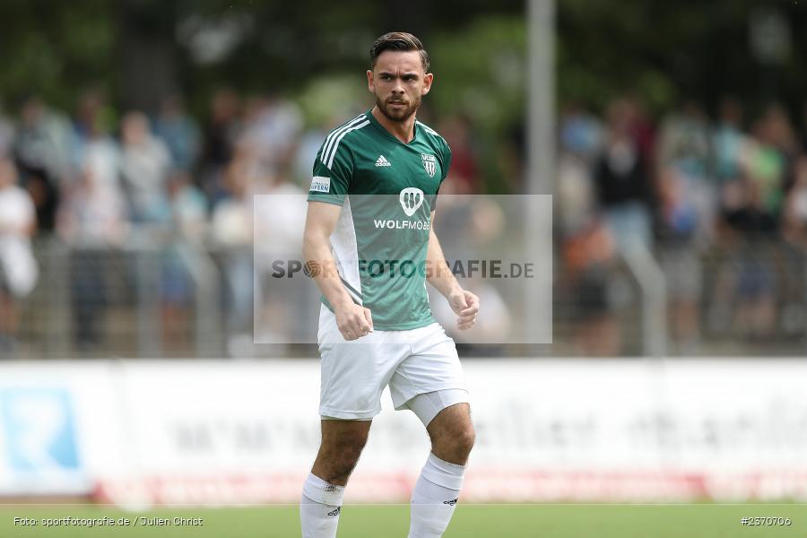 Severo Sturm, Sachs-Stadion, Schweinfurt, 22.07.2023, sport, action, BFV, Fussball, Saison 2023/2024, Regionalliga Bayern, SVA, FCS, SV Viktoria Aschaffenburg, 1. FC Schweinfurt 1905 - Bild-ID: 2370706